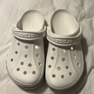 White Crocs